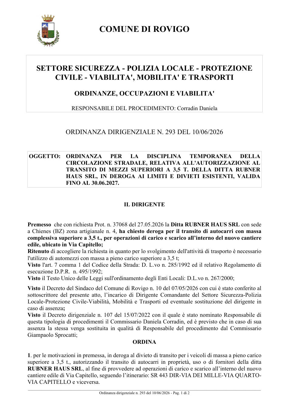 Pagina 1 del documento