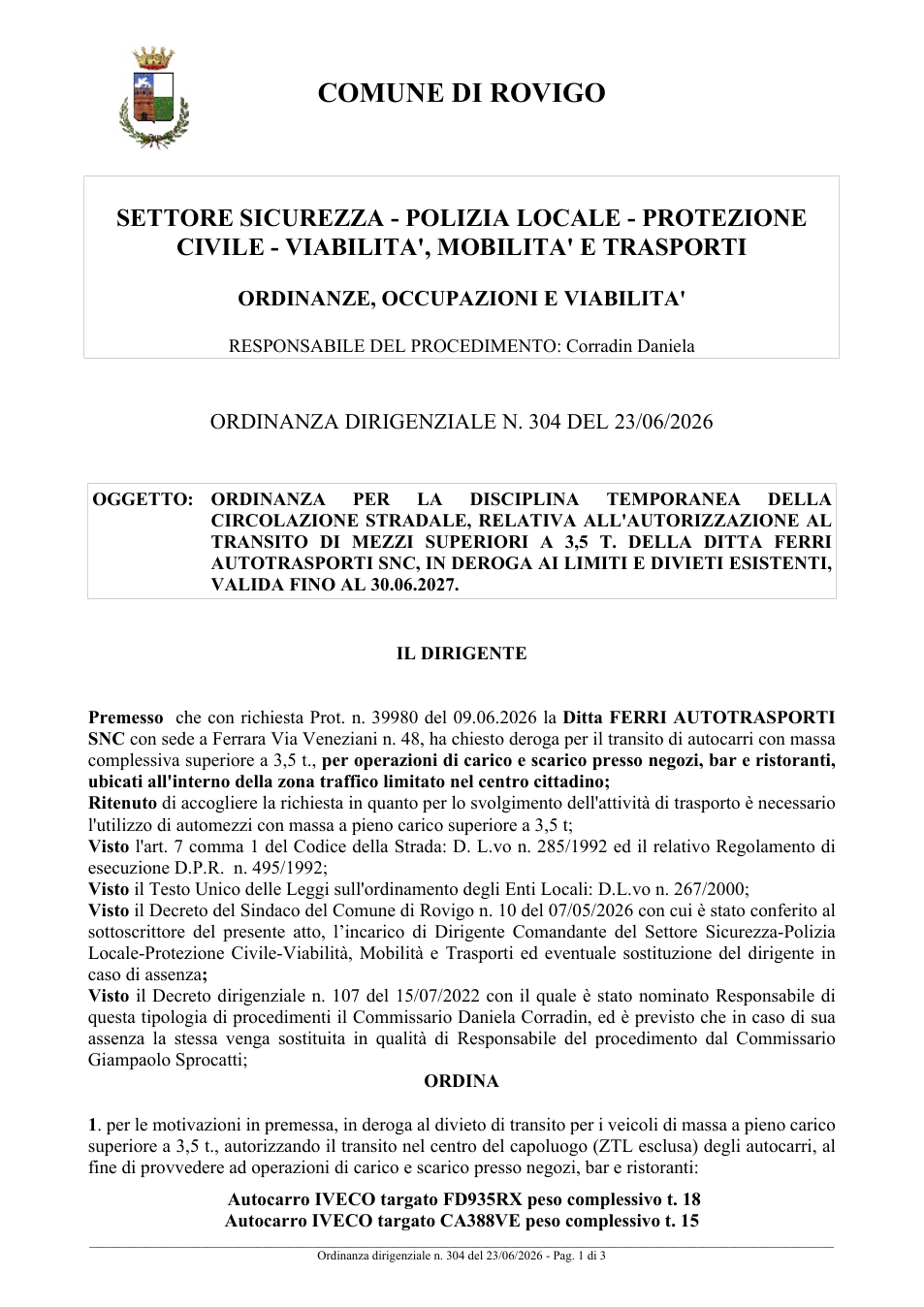 Pagina 1 del documento