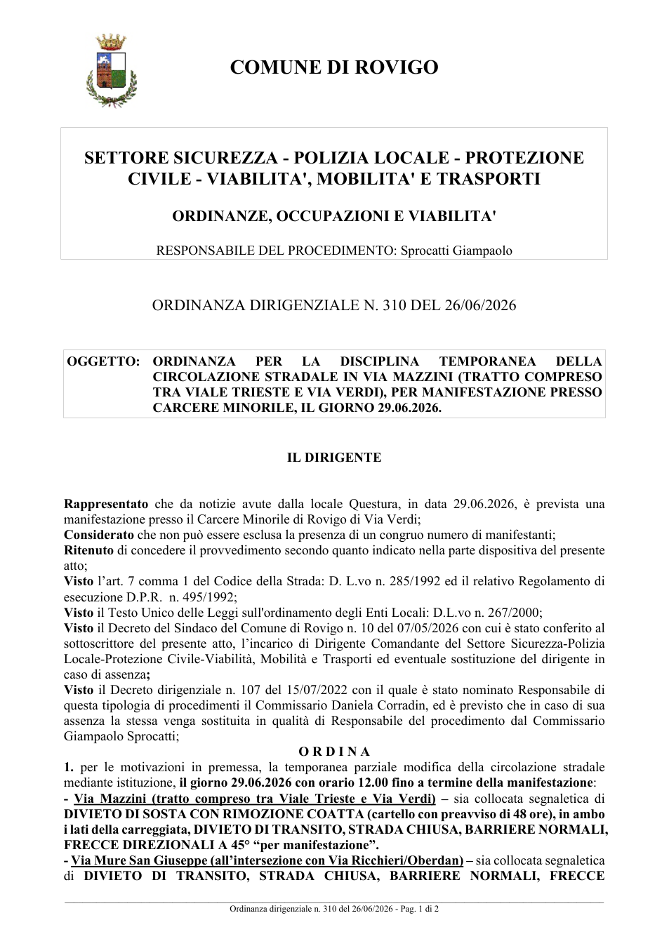 Pagina 1 del documento