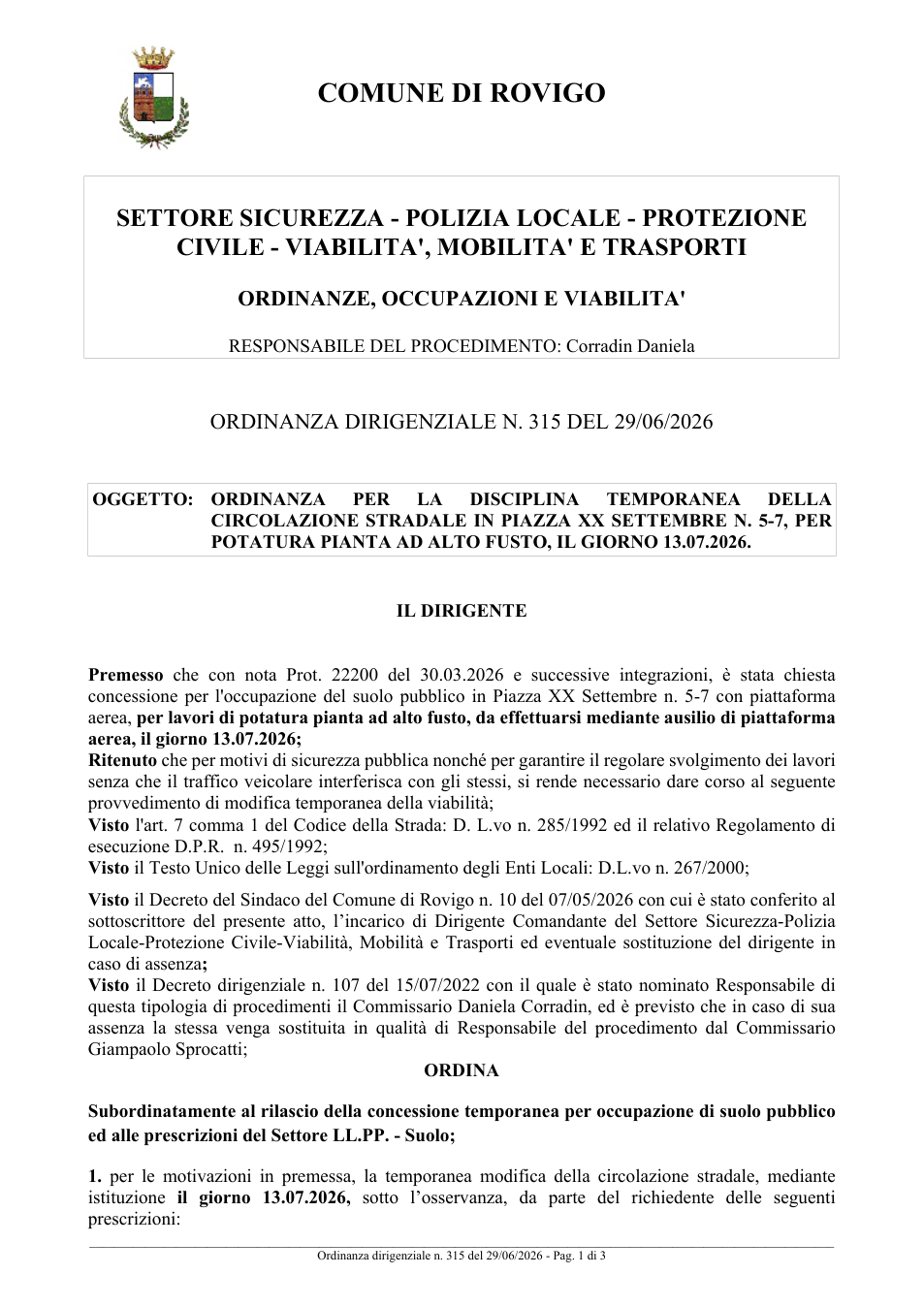 Pagina 1 del documento