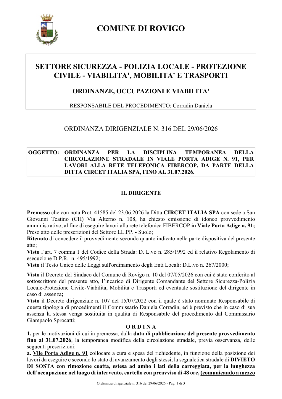 Pagina 1 del documento