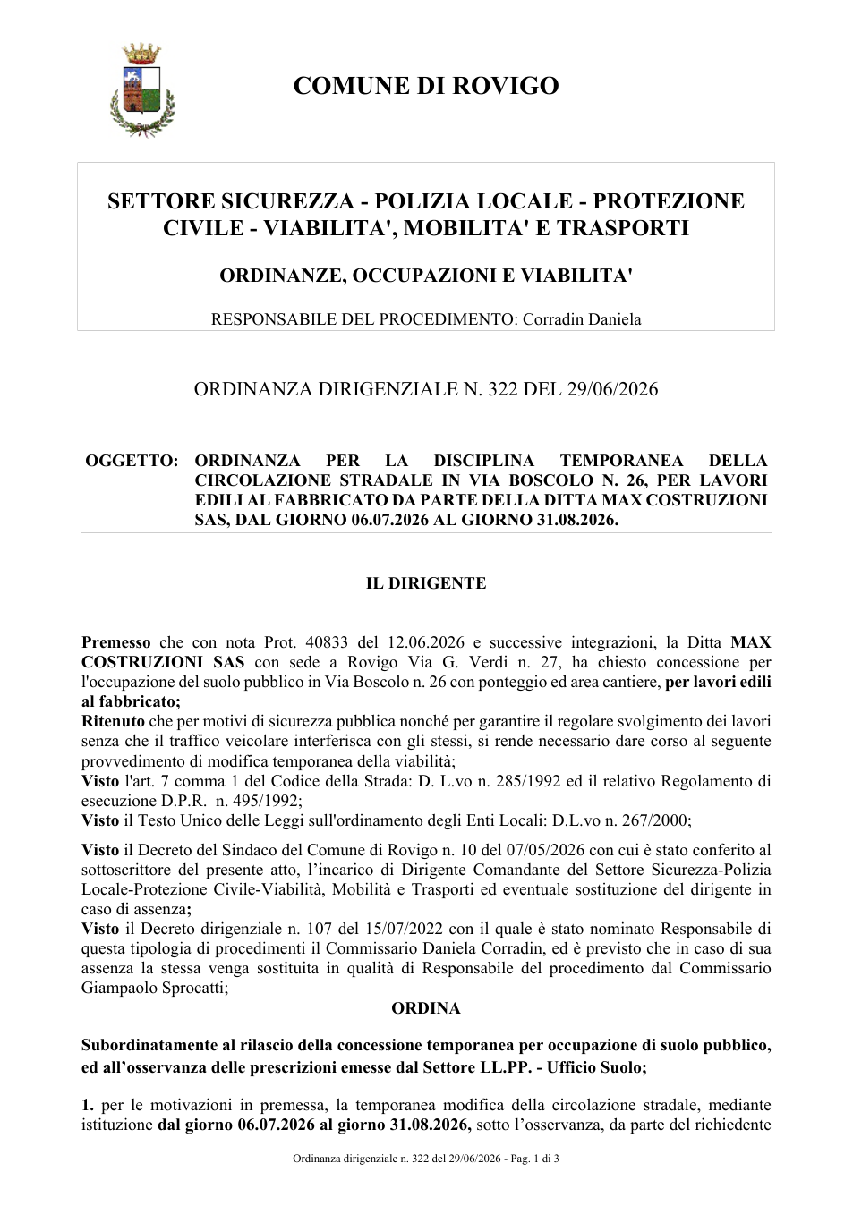 Pagina 1 del documento
