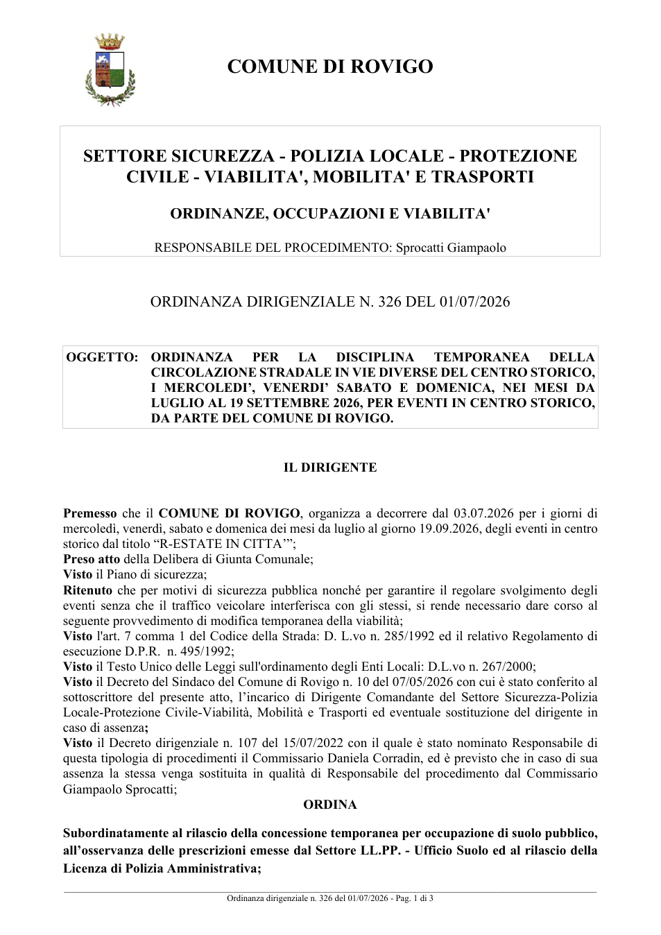 Pagina 1 del documento