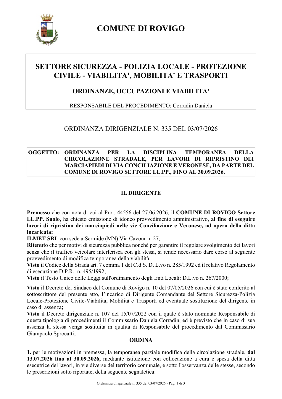 Pagina 1 del documento