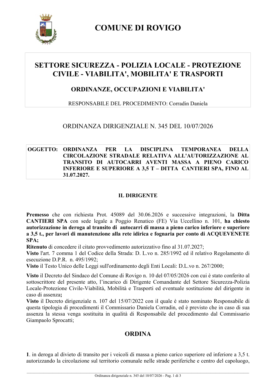 Pagina 1 del documento