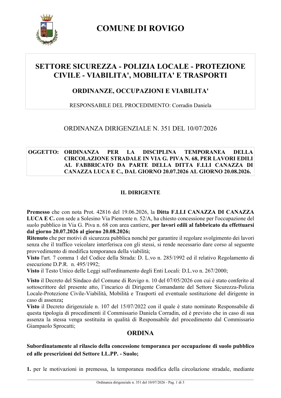 Pagina 1 del documento