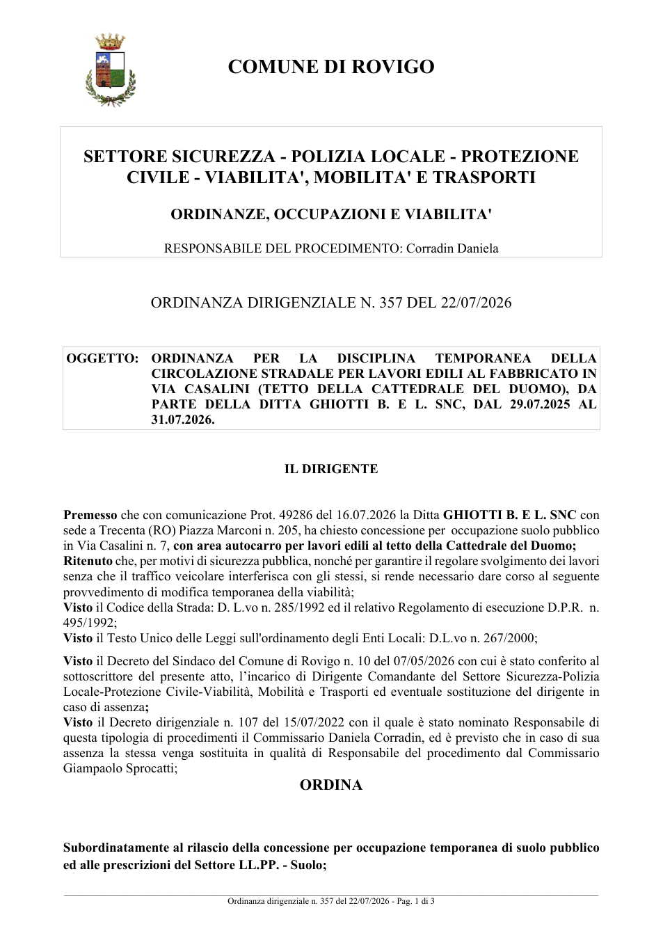 Pagina 1 del documento
