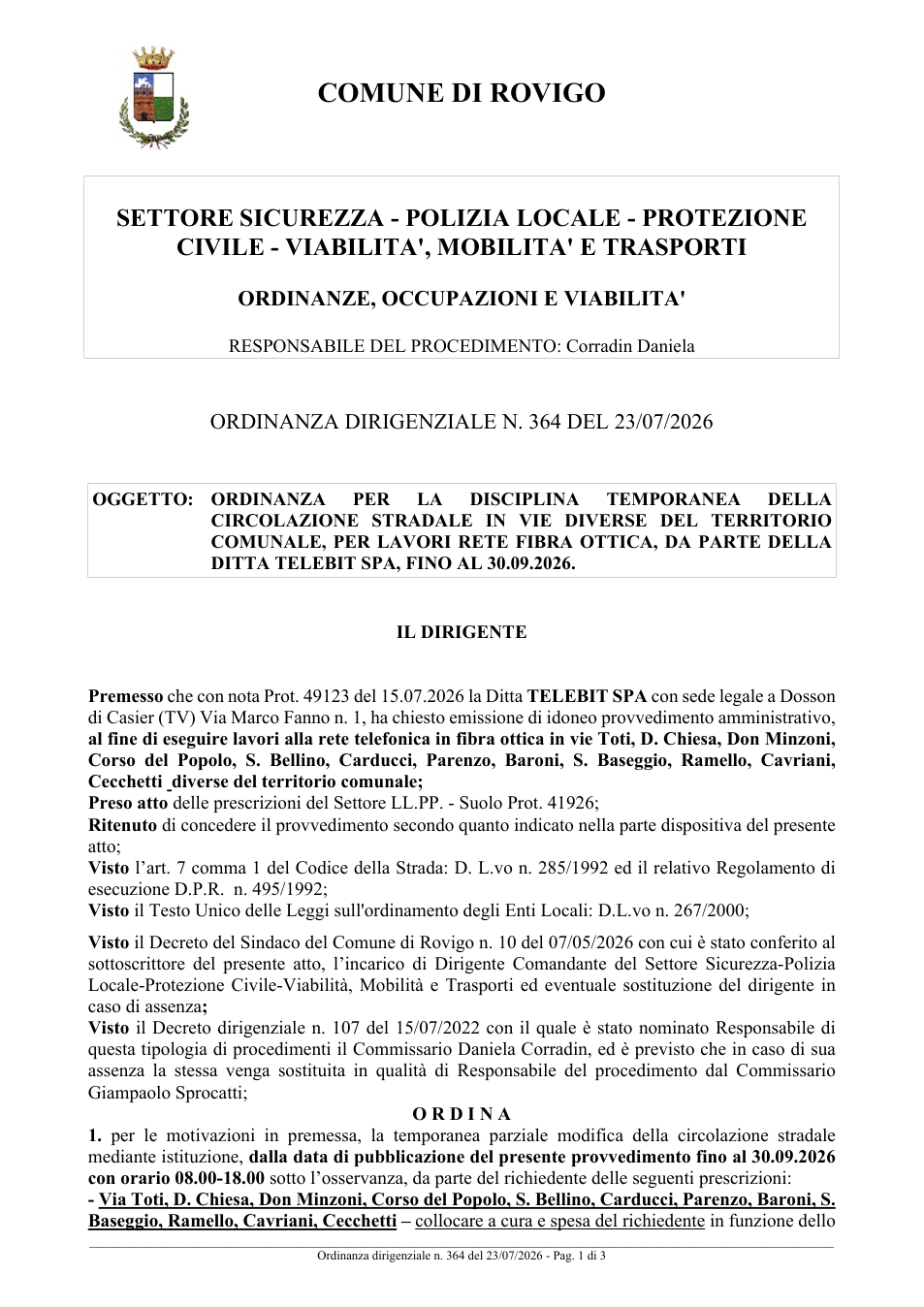 Pagina 1 del documento