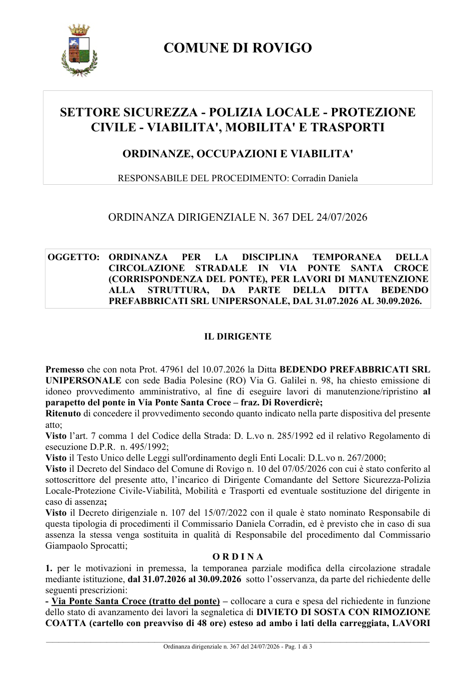 Pagina 1 del documento