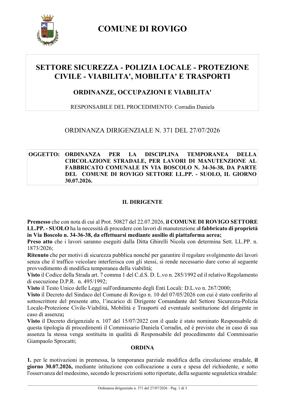 Pagina 1 del documento