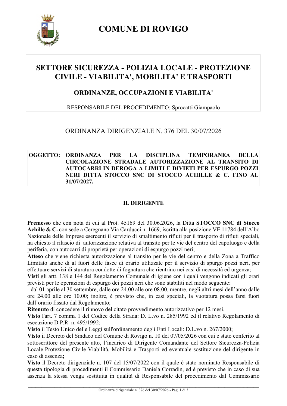 Pagina 1 del documento