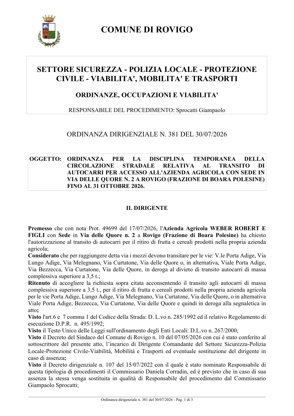 Pagina 1 del documento