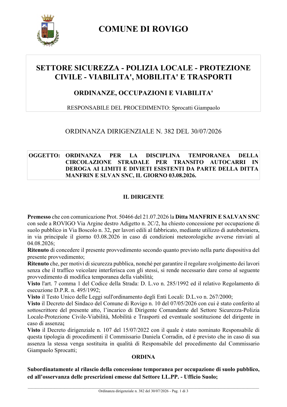 Pagina 1 del documento