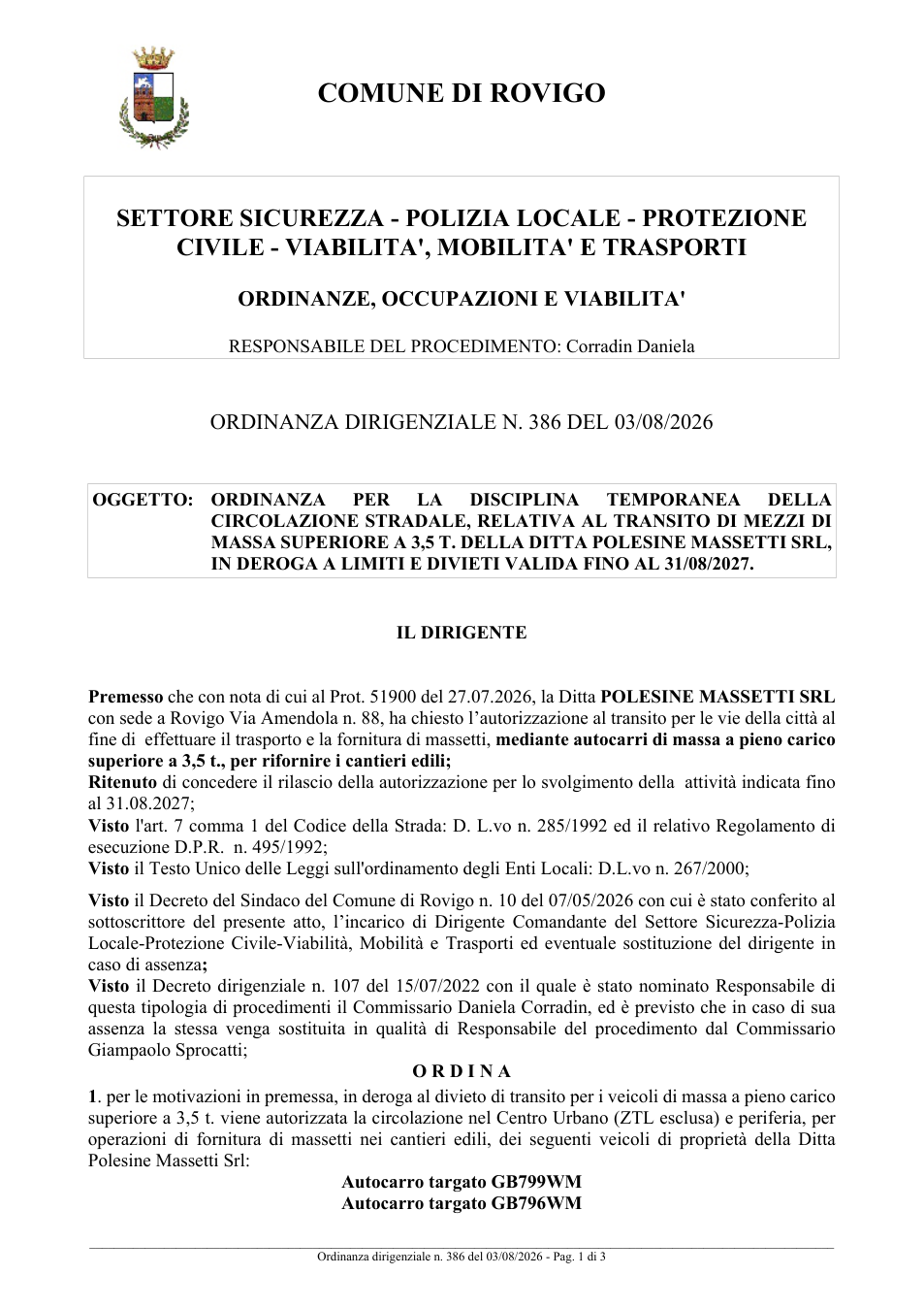 Pagina 1 del documento
