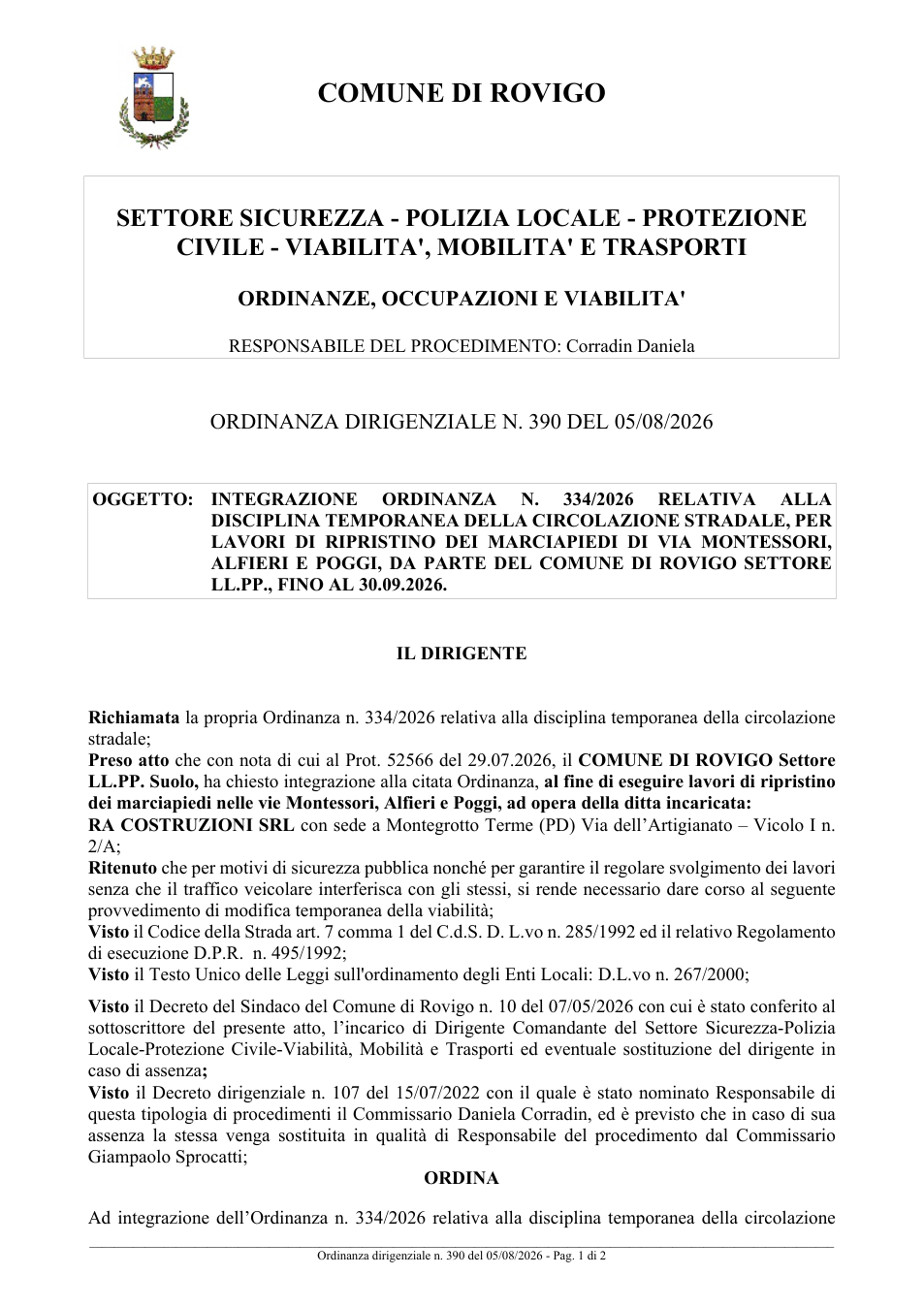 Pagina 1 del documento