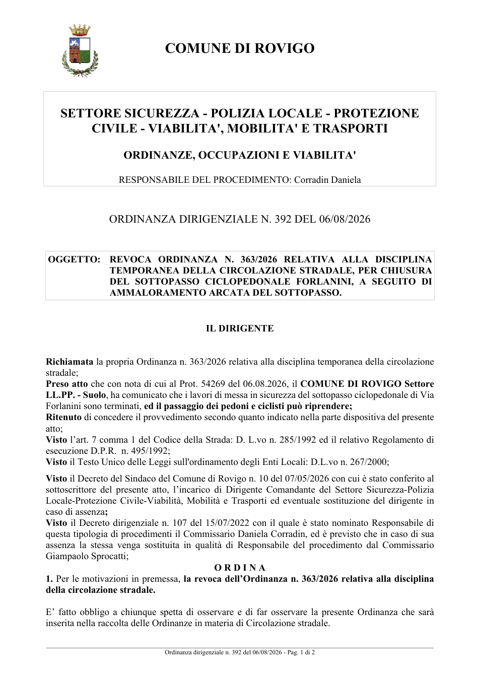 Pagina 1 del documento