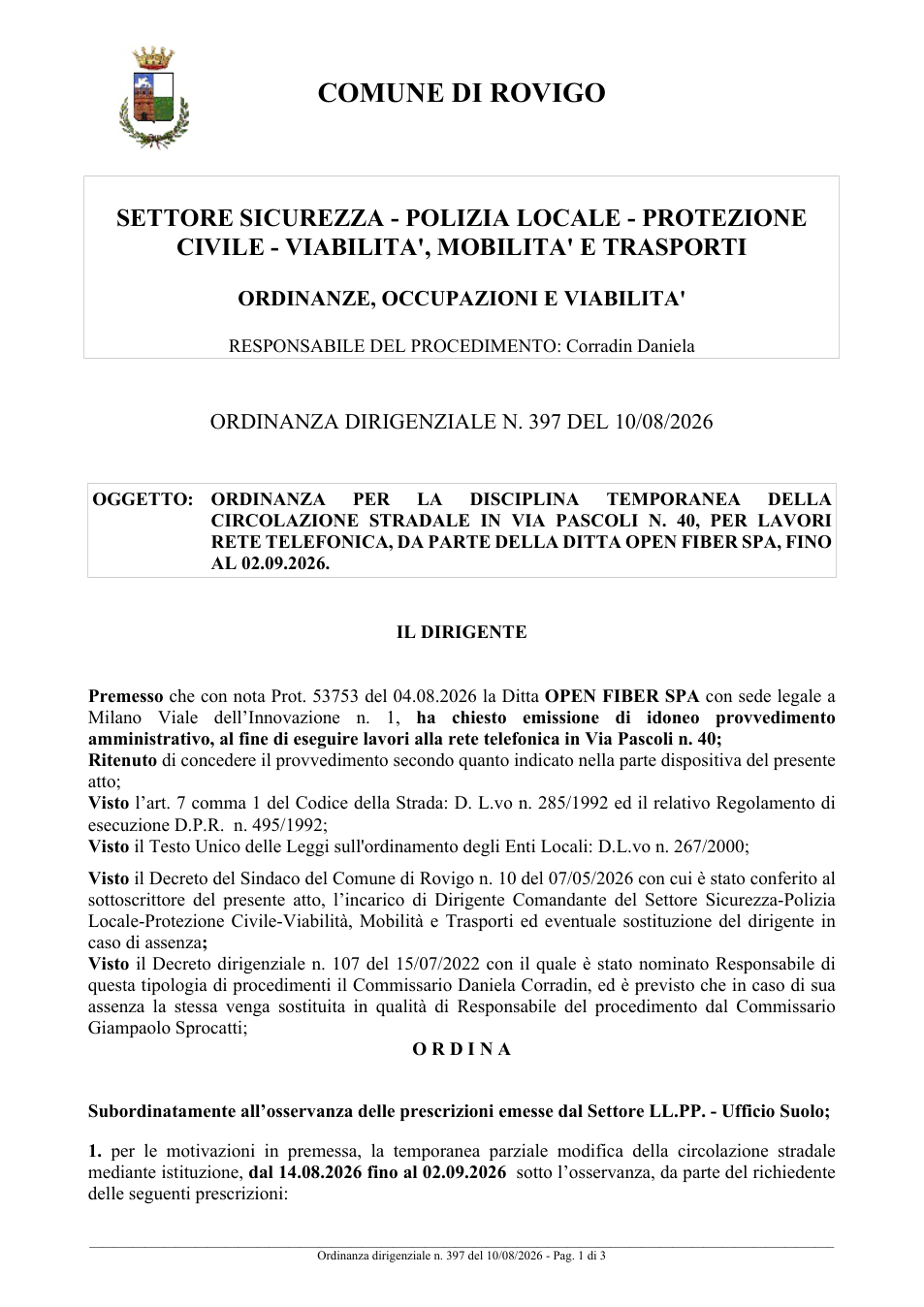 Pagina 1 del documento