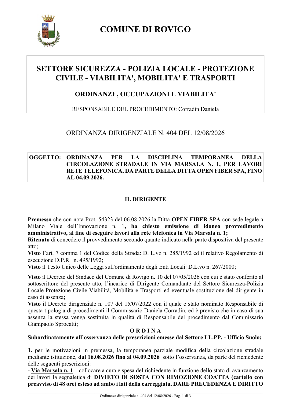 Pagina 1 del documento