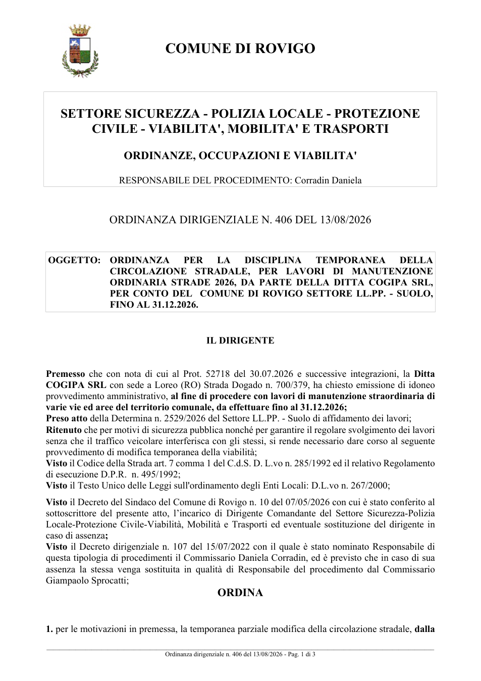 Pagina 1 del documento
