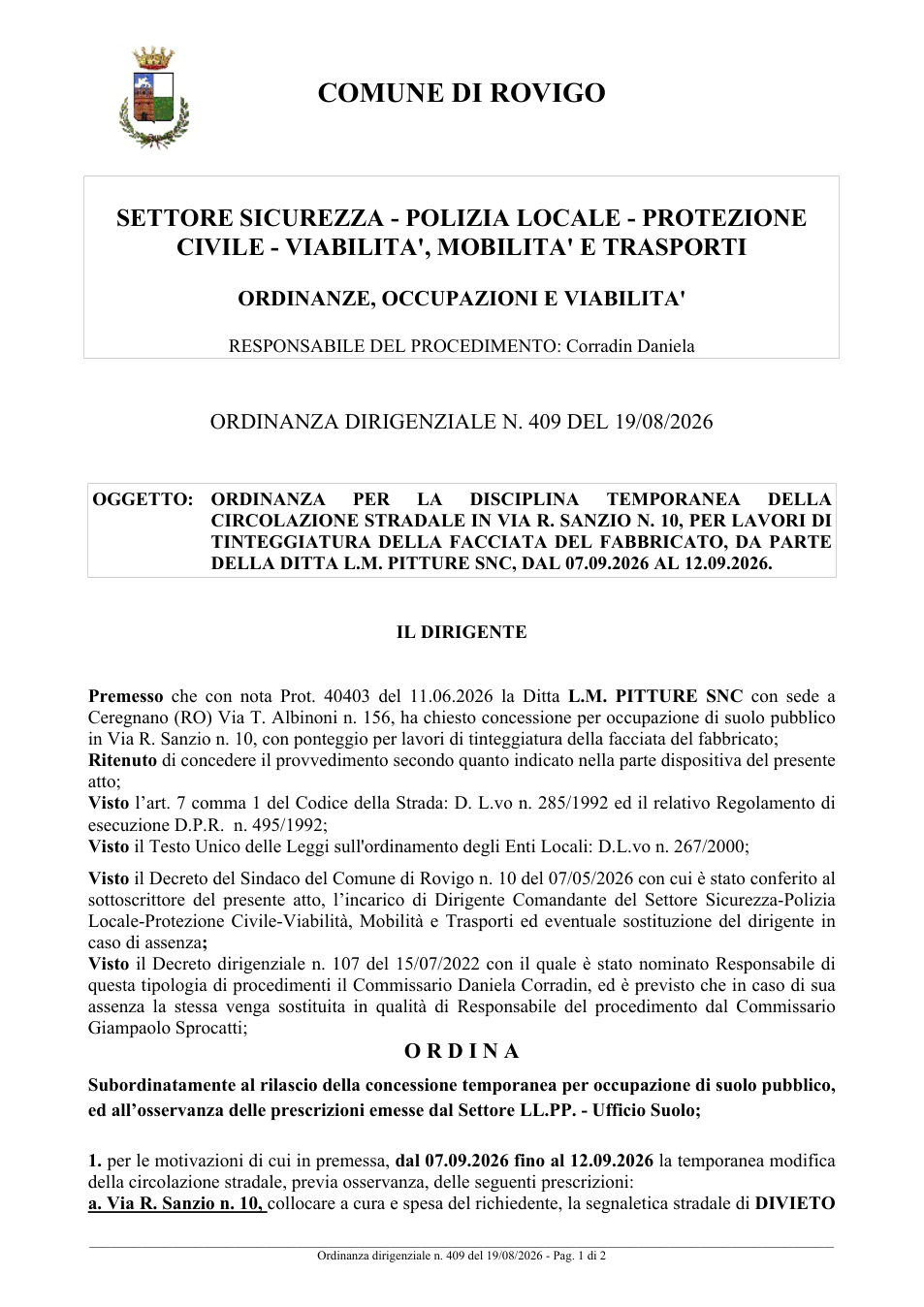 Pagina 1 del documento
