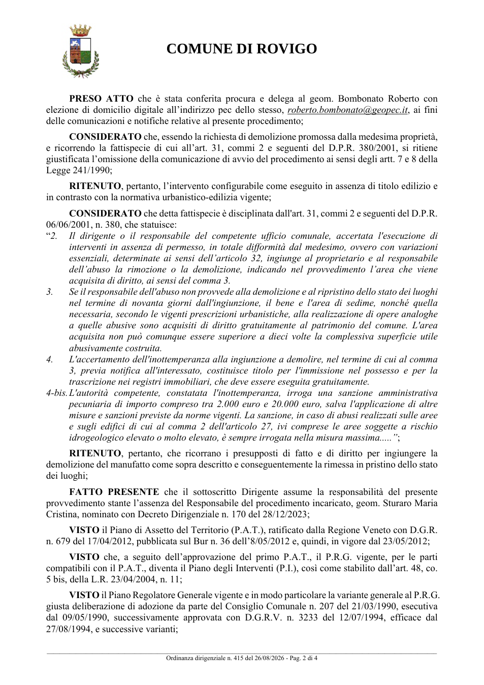 Pagina 2 del documento