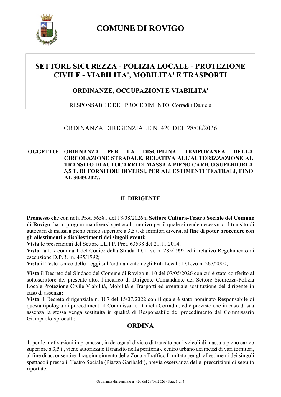 Pagina 1 del documento