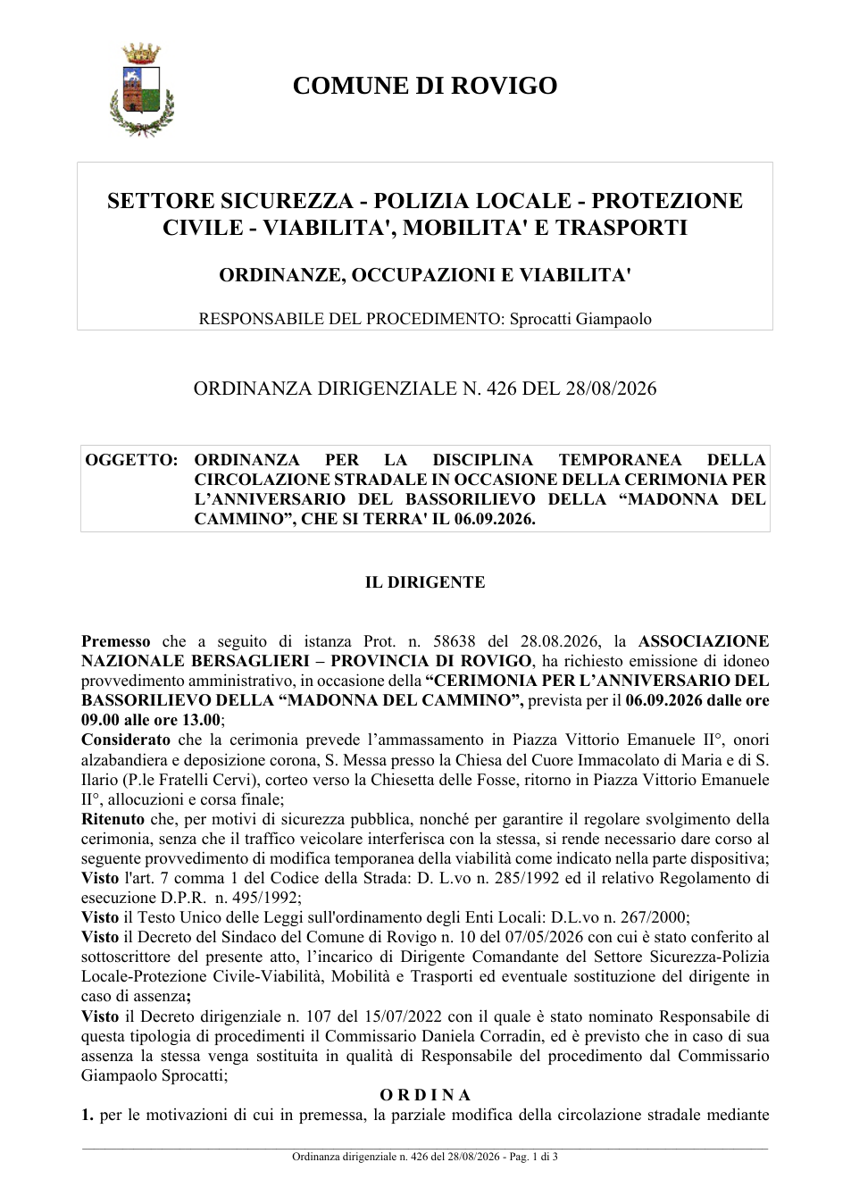 Pagina 1 del documento