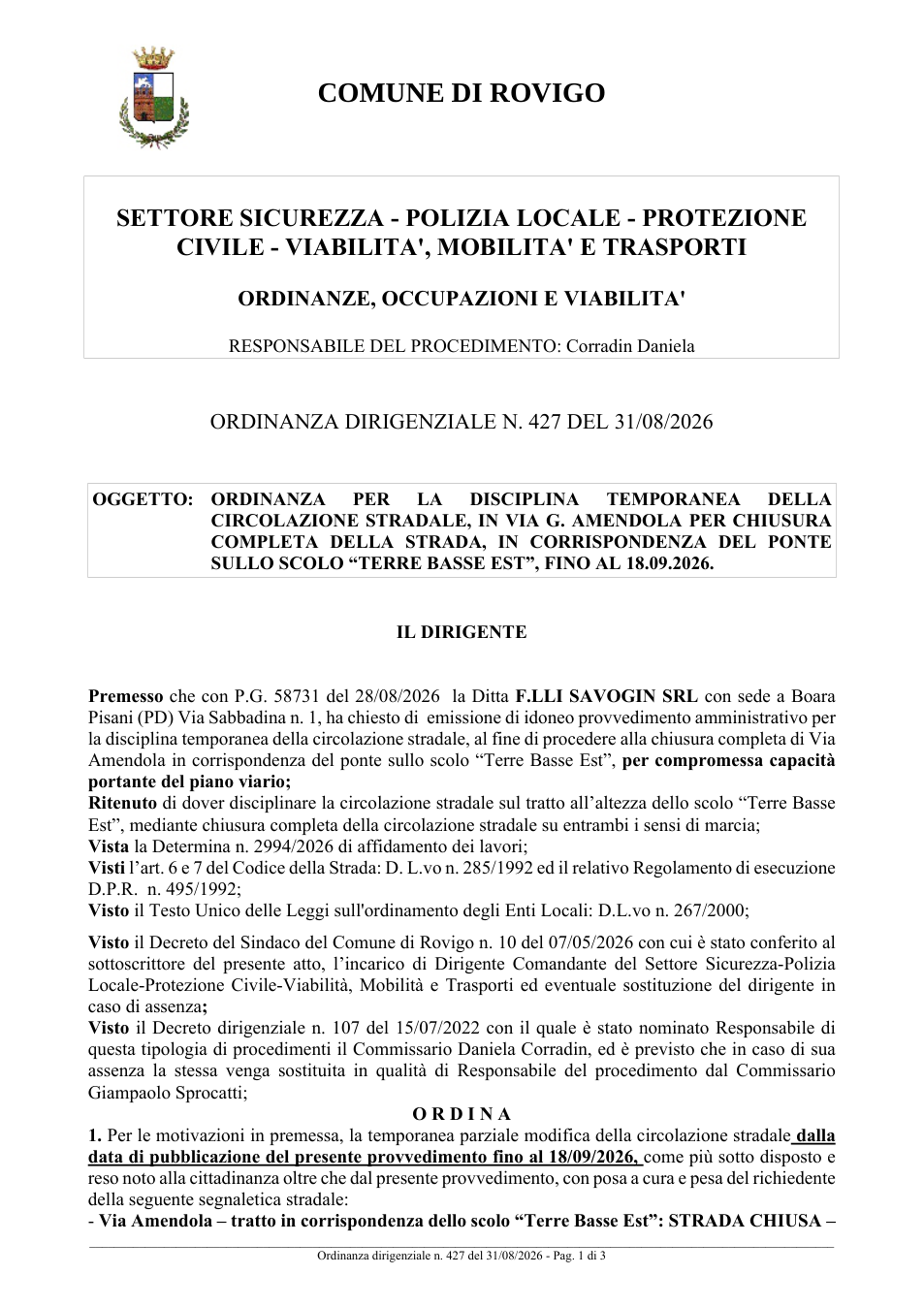 Pagina 1 del documento