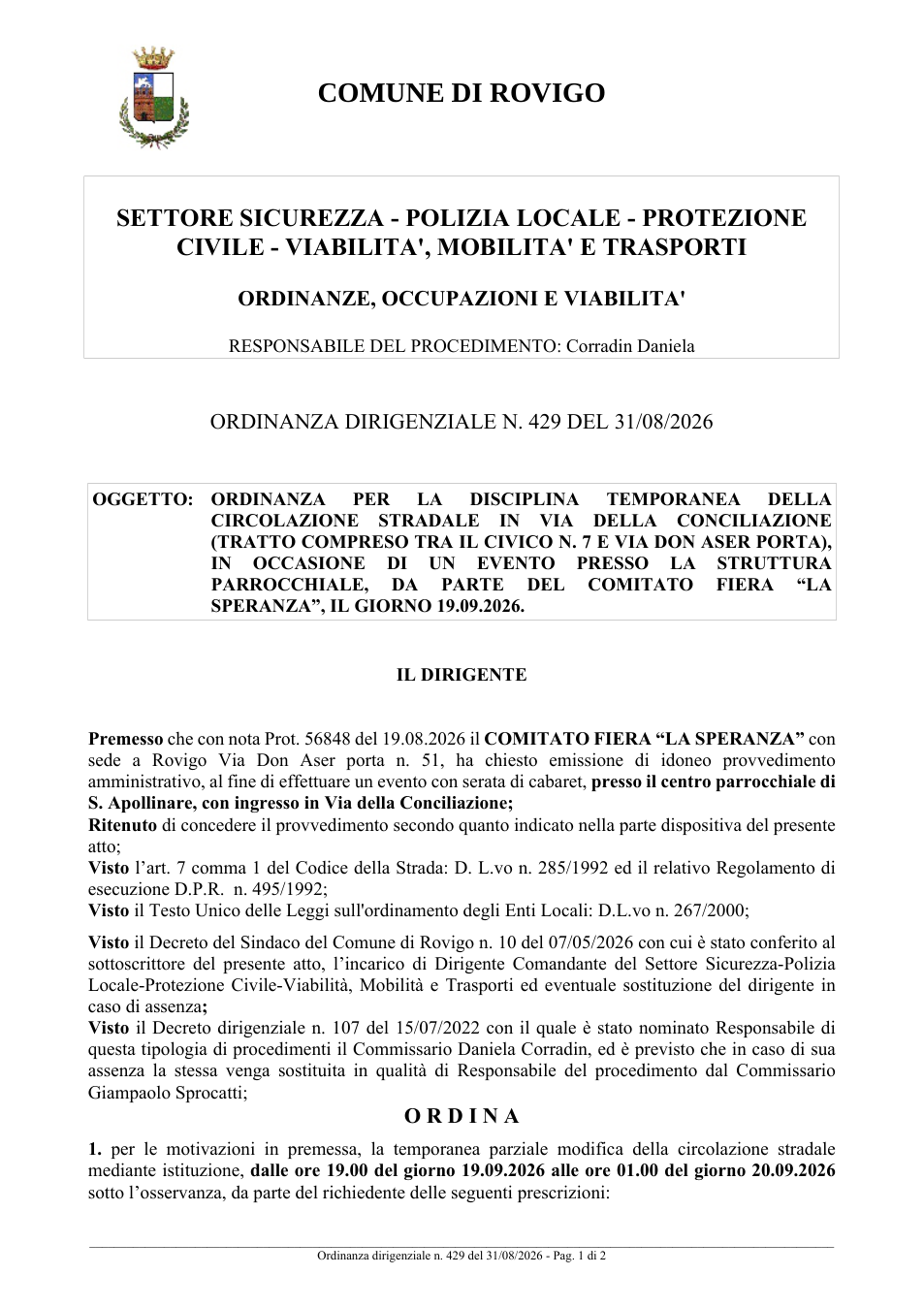 Pagina 1 del documento