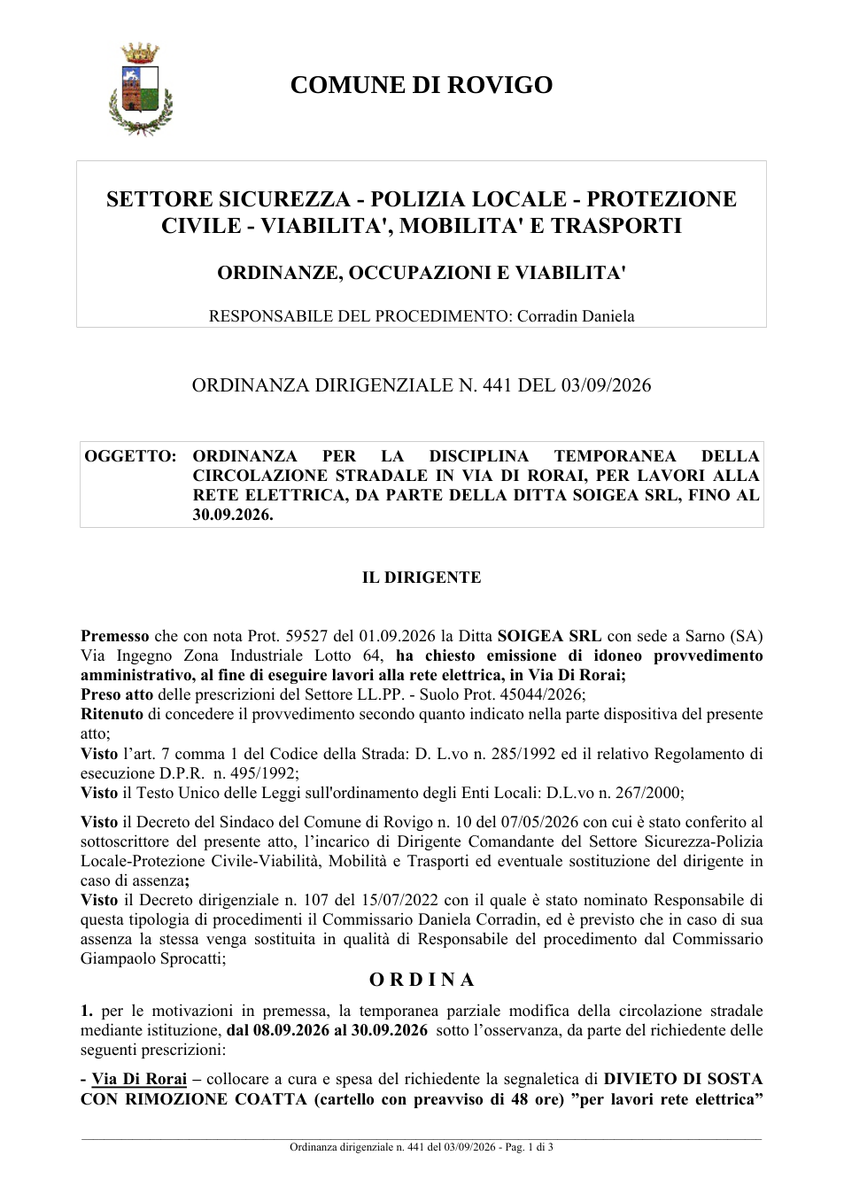 Pagina 1 del documento
