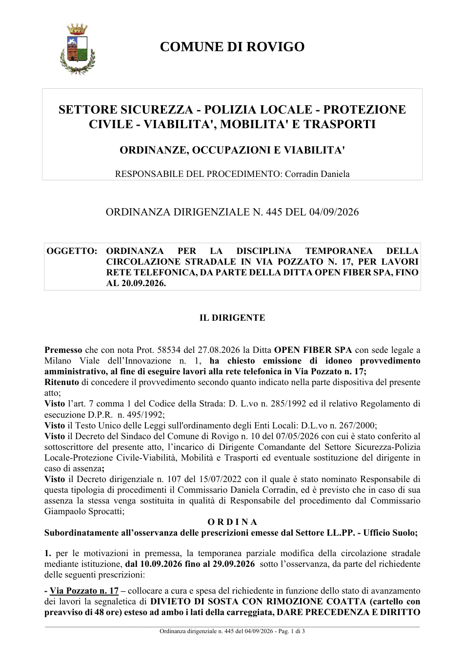 Pagina 1 del documento