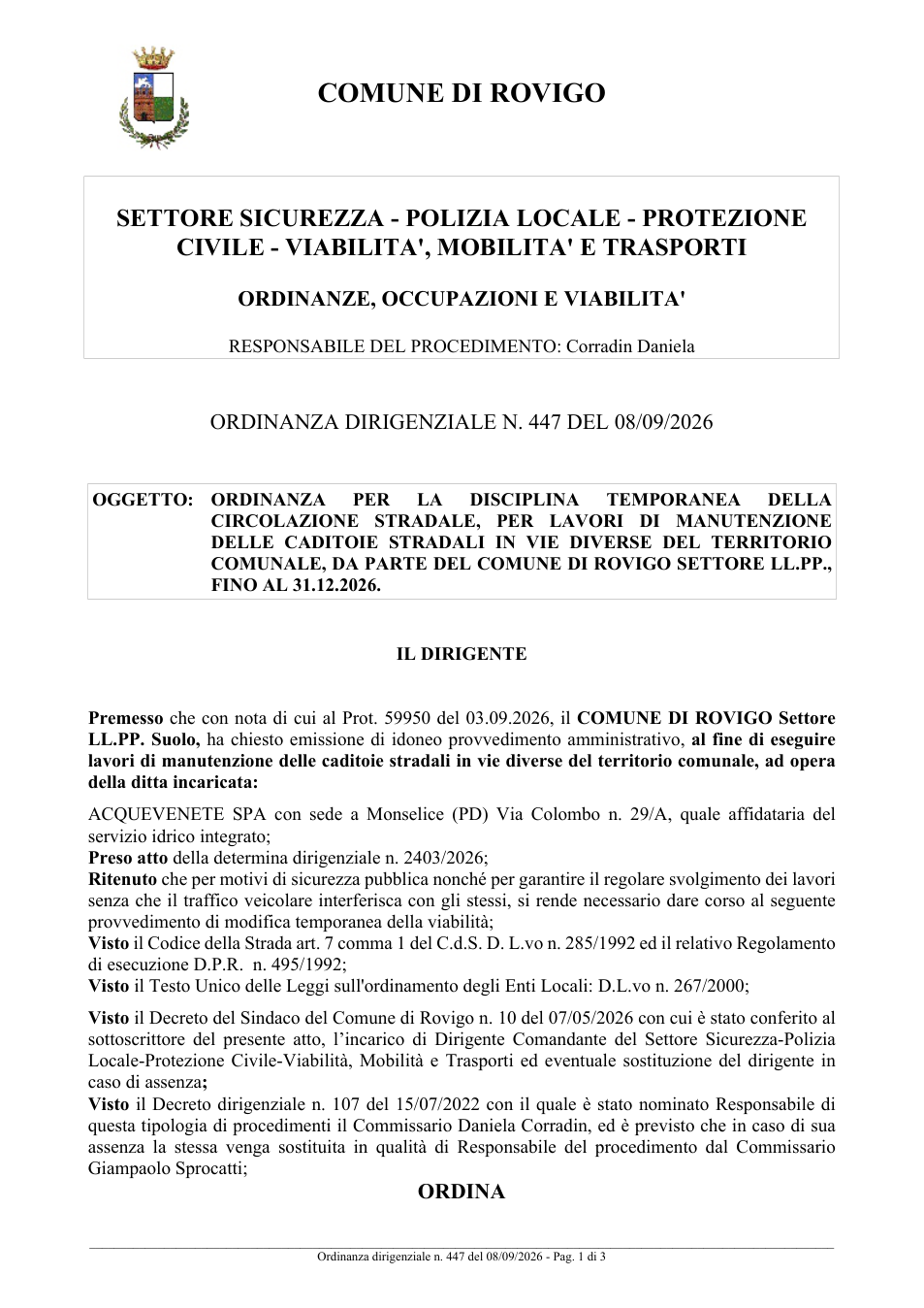 Pagina 1 del documento