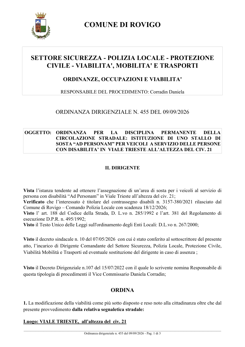 Pagina 1 del documento