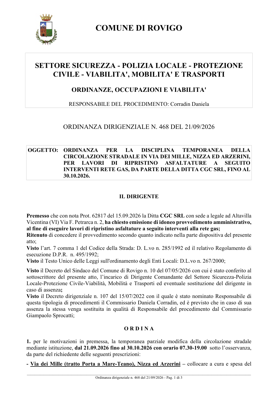 Pagina 1 del documento