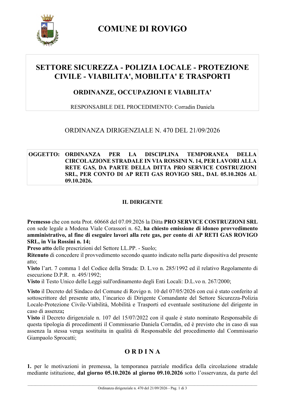 Pagina 1 del documento