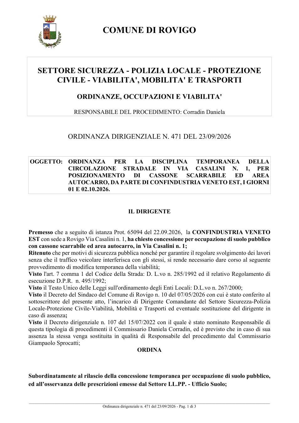 Pagina 1 del documento