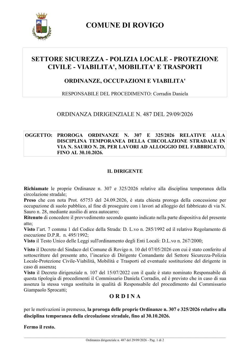 Pagina 1 del documento