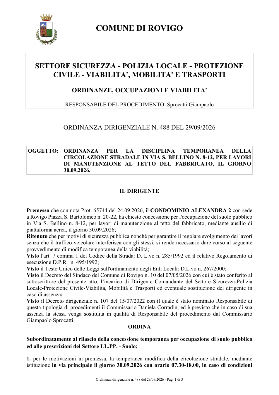 Pagina 1 del documento