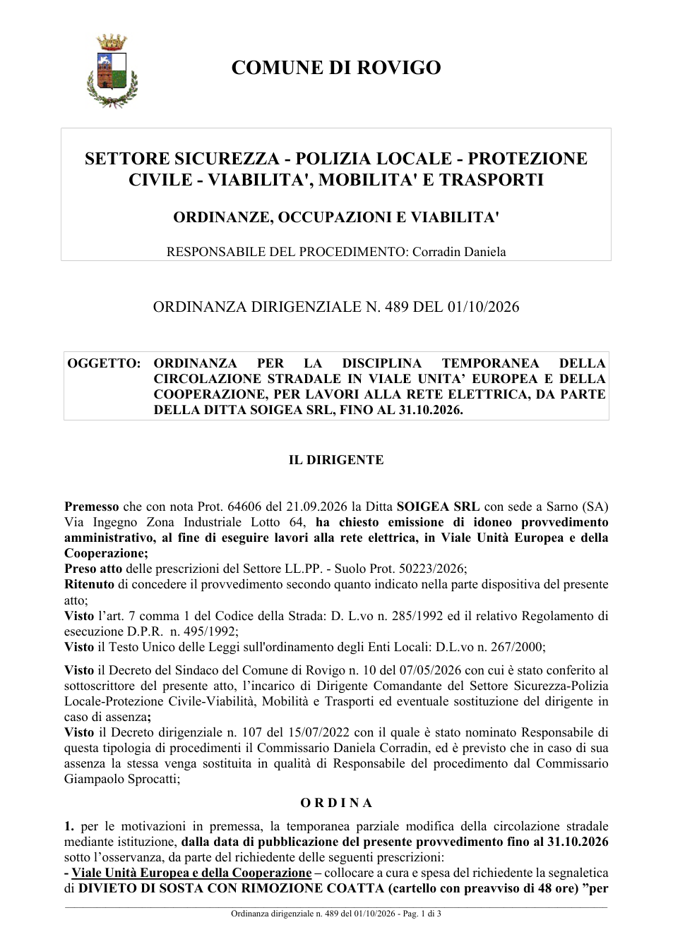 Pagina 1 del documento