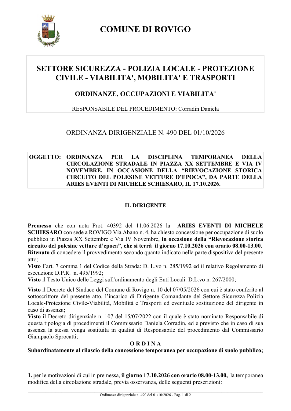 Pagina 1 del documento