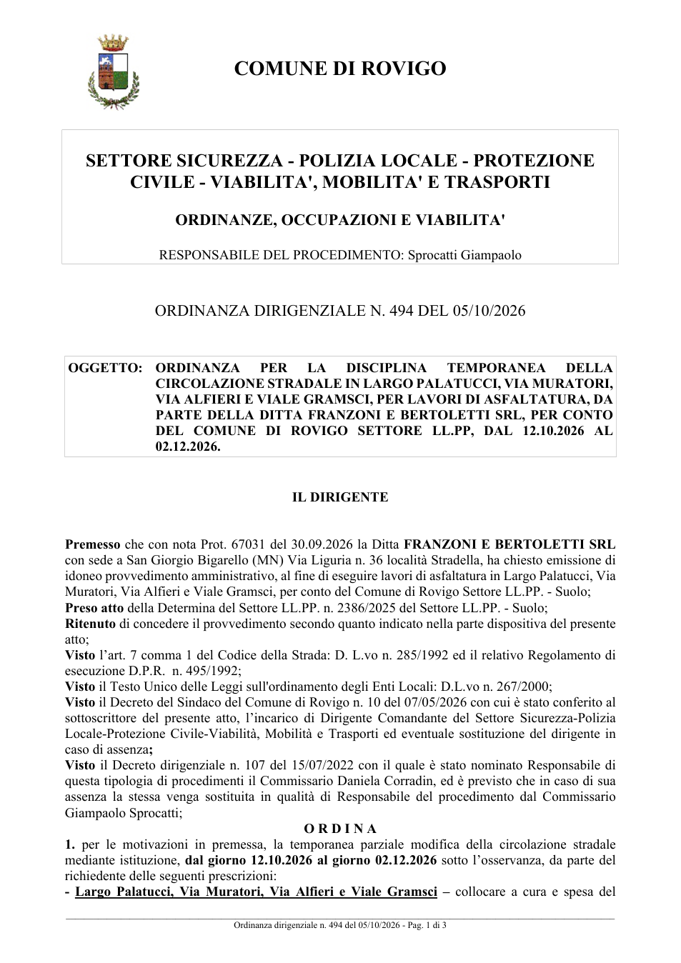 Pagina 1 del documento