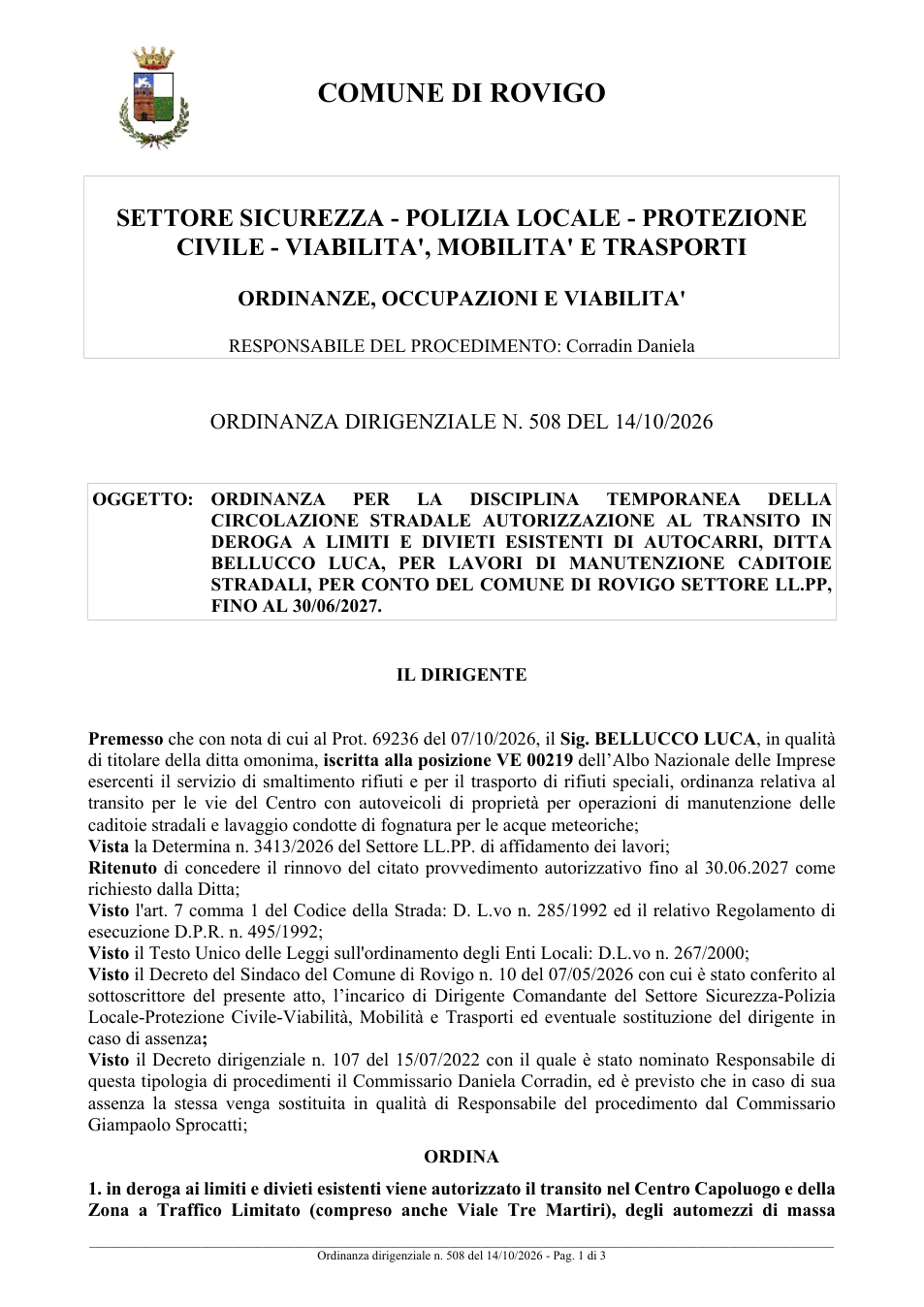 Pagina 1 del documento