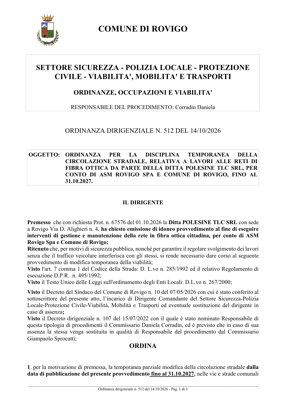 Pagina 1 del documento