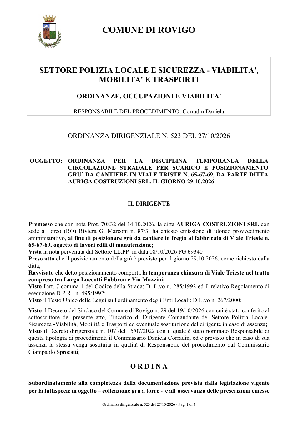 Pagina 1 del documento