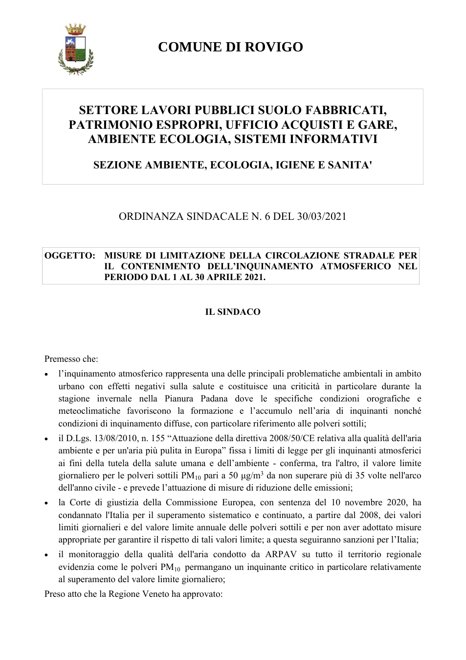 Pagina 1 del documento