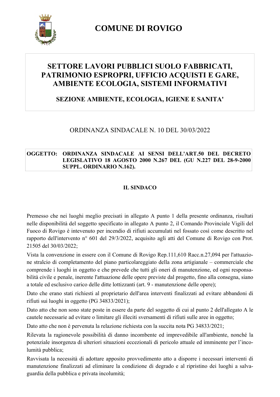 Pagina 1 del documento
