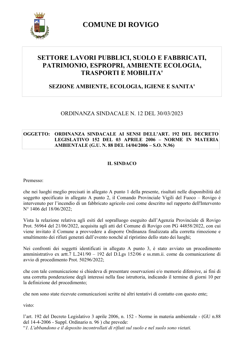 Pagina 1 del documento