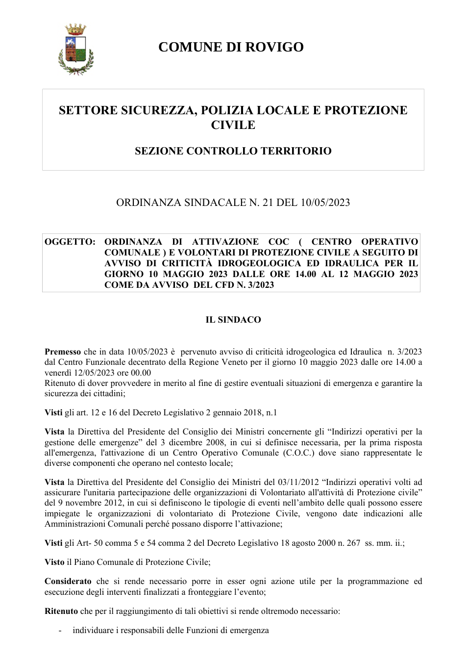 Pagina 1 del documento
