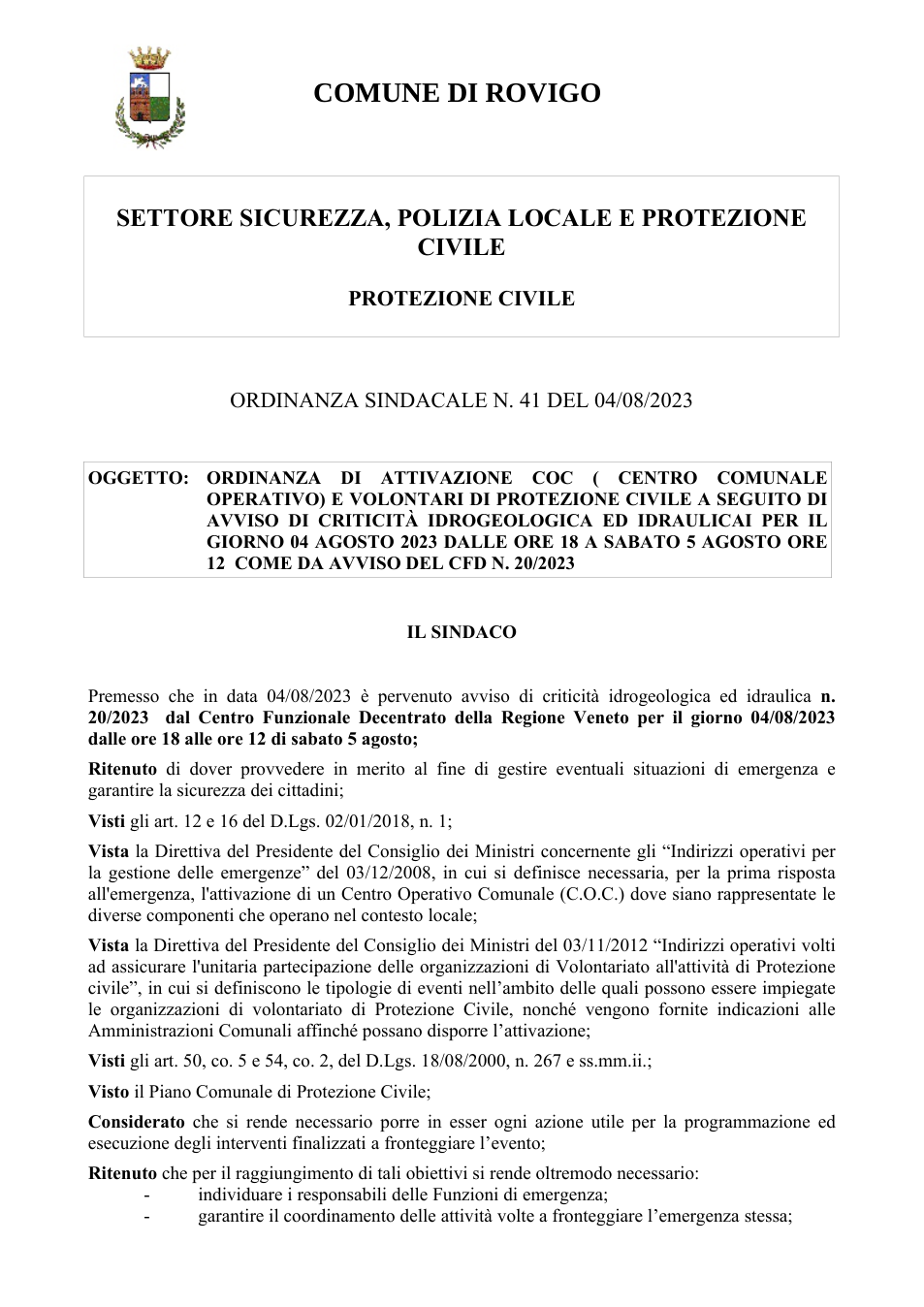 Pagina 1 del documento