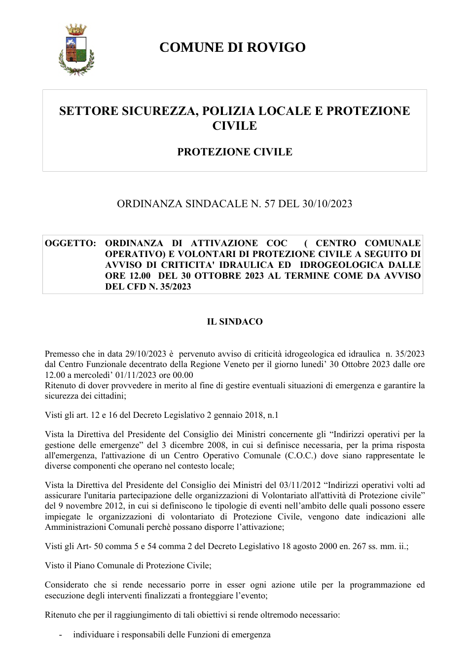 Pagina 1 del documento